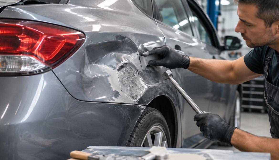 Como recuperar a lataria do carro após uma batida
