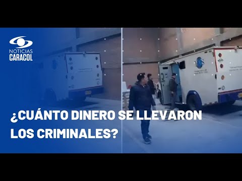 Carro de valores fue robado en Bogotá: así lo recuperaron