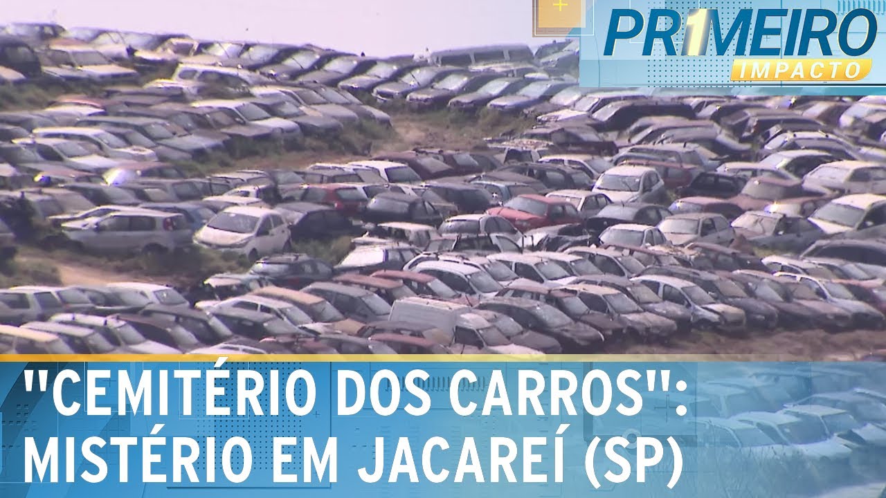 “Cemitério de carros” abandonados gera polêmica em Jacareí (SP) | Primeiro Impacto (18/09/24)
