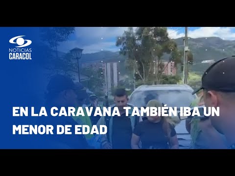 Detenidos en carros de la UNP: llevaban también a un menor de edad