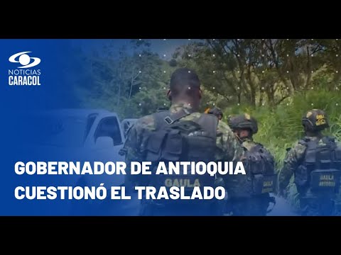 Disidentes capturados que iban en carros de la UNP quedan a órdenes de la Fiscalía