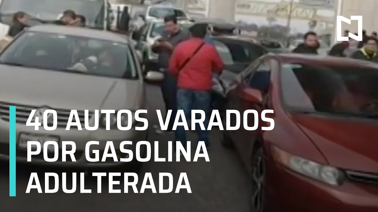 Venden gasolina adulterada, decenas de carros se quedan varados – Las Noticias con Claudio Ochoa