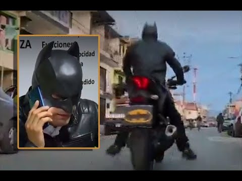 El Batman colombiano que ronda las calles para recuperar carros y motos robados