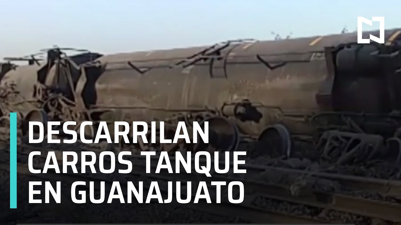 Se descarrilan seis carros tanque con miel en Silao, Guanajuato – Las Noticias