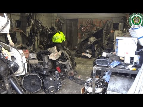 Desmantelan deshuesadero de carros en el Valle de Aburrá – Teleantioquia Noticias