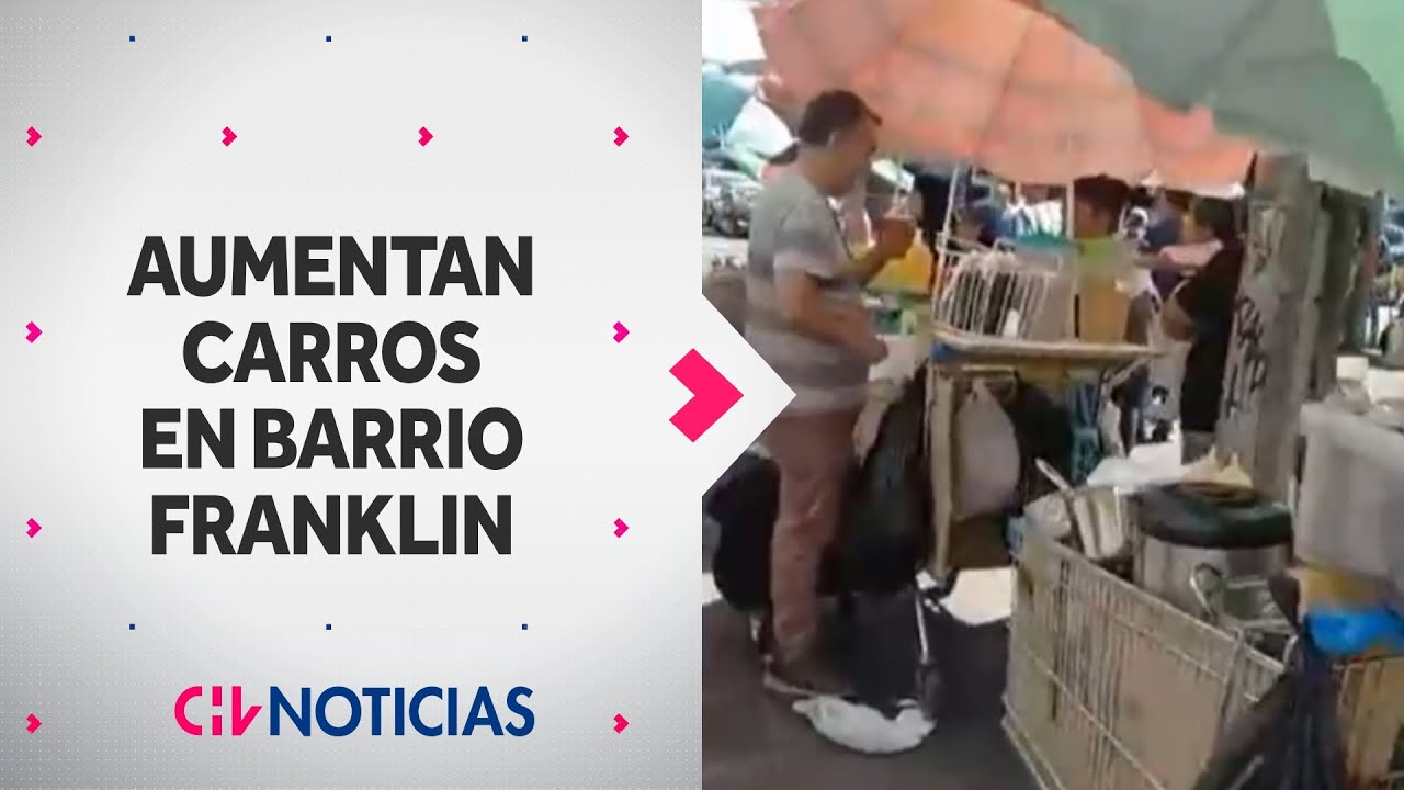 AUMENTAN CARROS AMBULANTES en Barrio Franklin: Venden alimentos sin cumplir normativa sanitaria