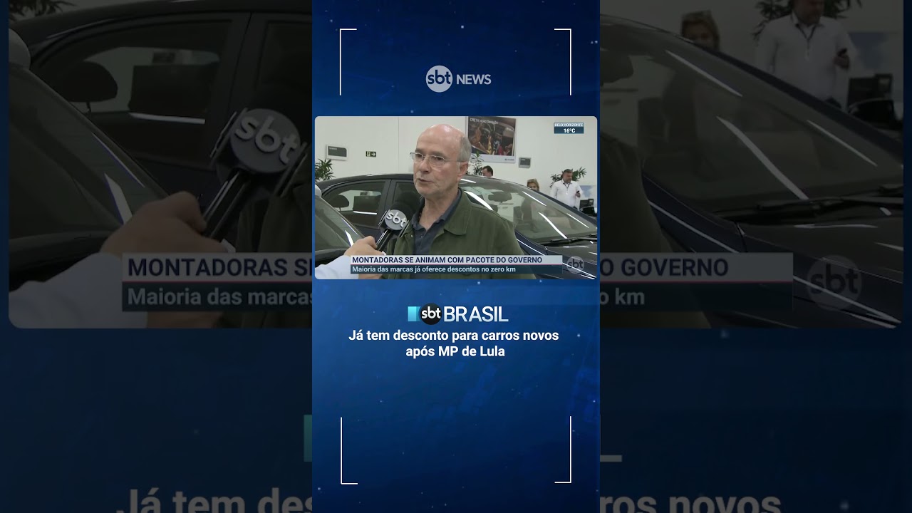 Já tem desconto para carros novos após MP de Lula