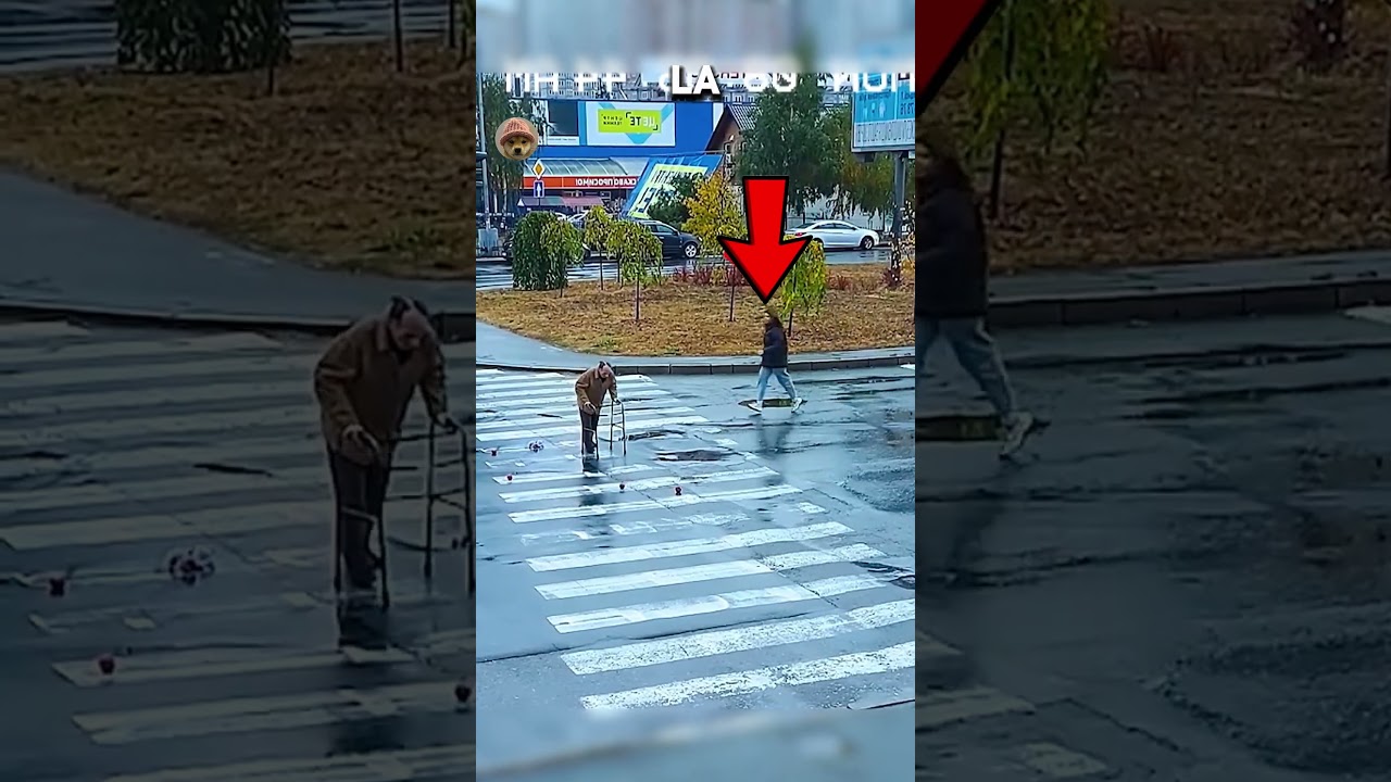 Este ABUELITO Tiene Un PROBLEMA En La CARRETERA 🍏❤️