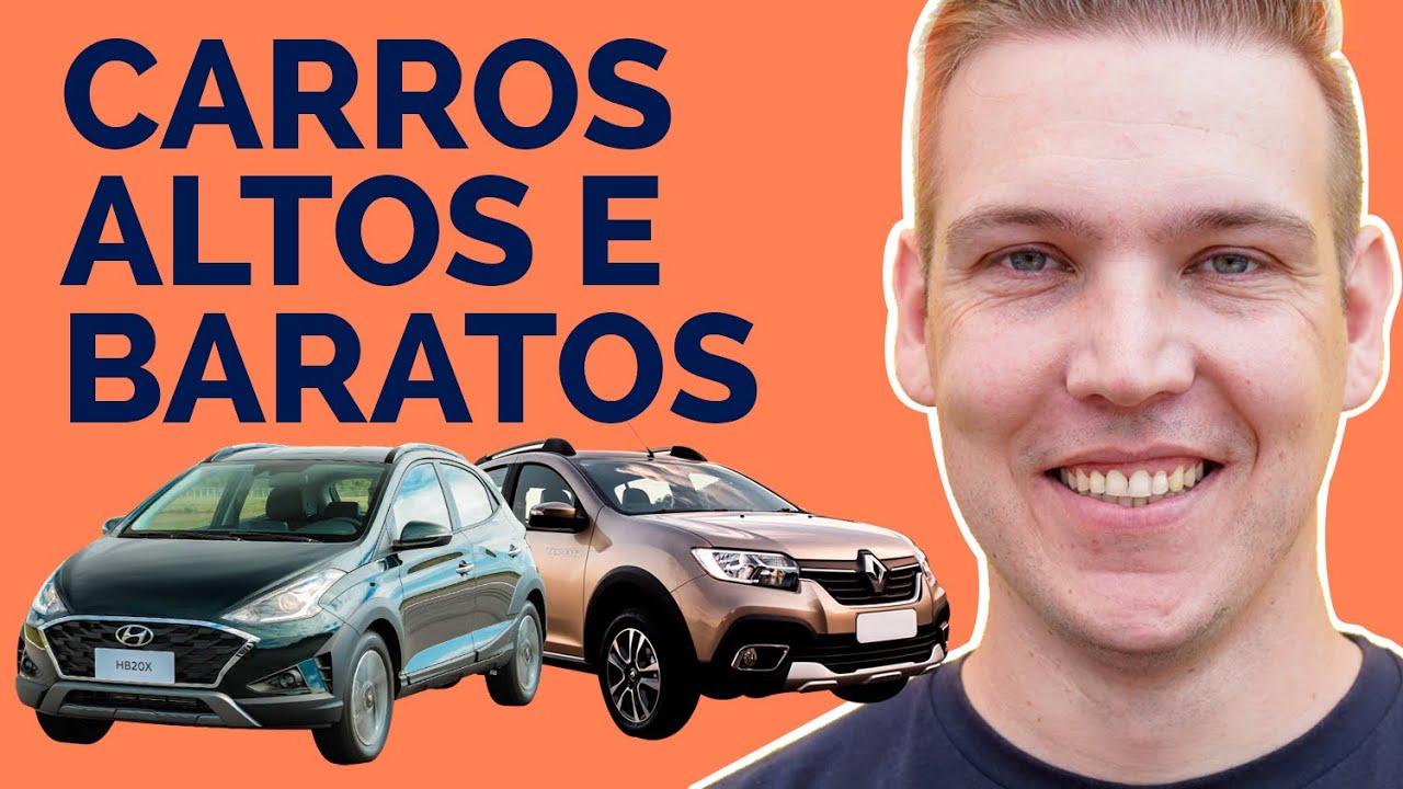 Os MELHORES Carros ALTOS E BARATOS