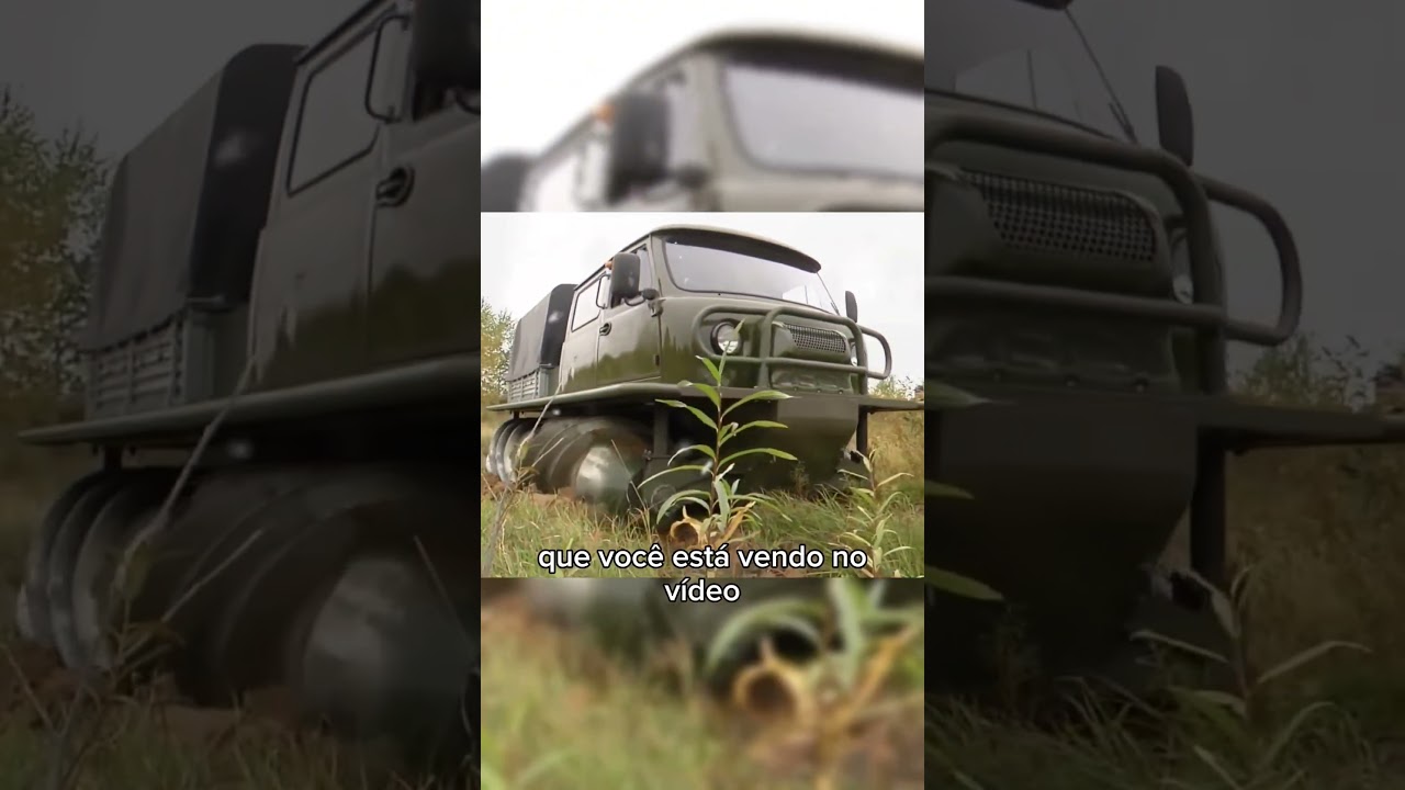 O Veículo com Rodas de Parafuso #shorts #curiosidades #carros