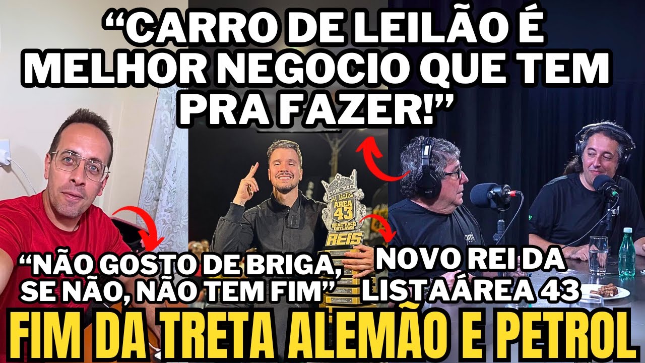 PETROLHEAD E ALEMÃO APAGARAM TUDO, DIEGO FAUSTINO NOVO REI E CARROS COM TUDO NO AMFCAST!