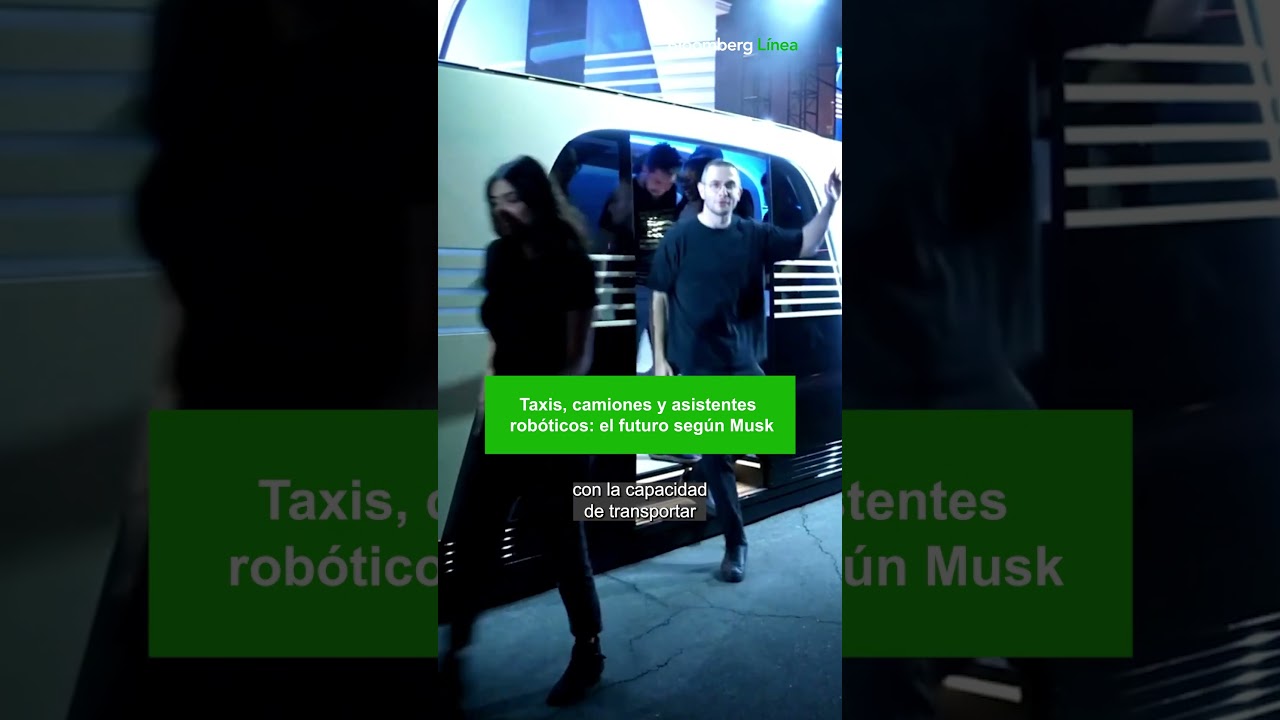 Taxis, camiones y asistentes robóticos: el futuro según Musk #shortsvideo #tesla #elonmusk