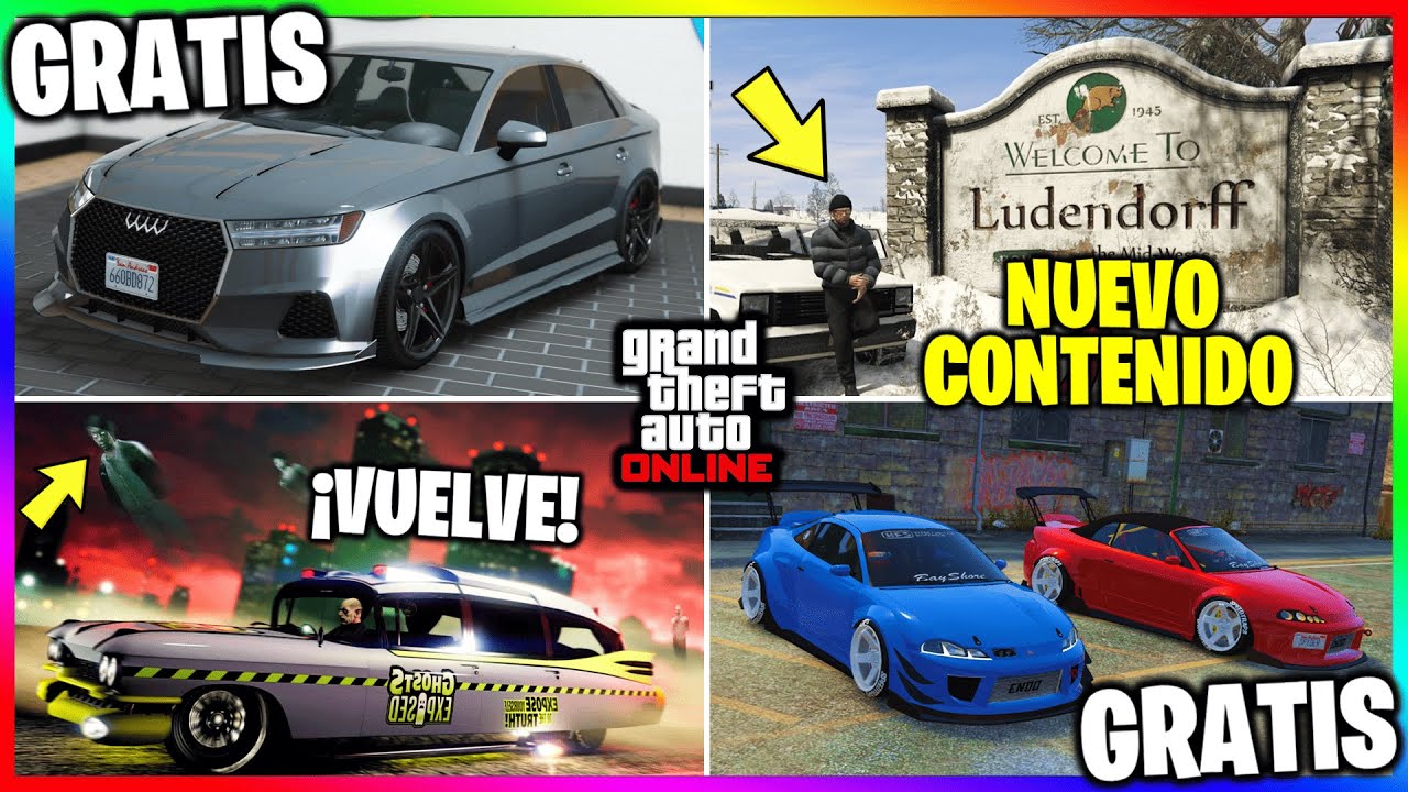 Nueva ACTUALIZACION! Nuevo CONTENIDO EPICO! COCHES & REGALOS GRATIS! DESC% & MÁS! GTA Online