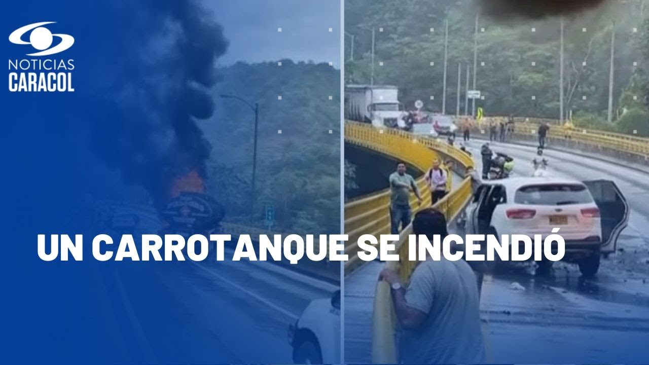 Por accidente de dos carros, Vía al Llano fue cerrada nuevamente