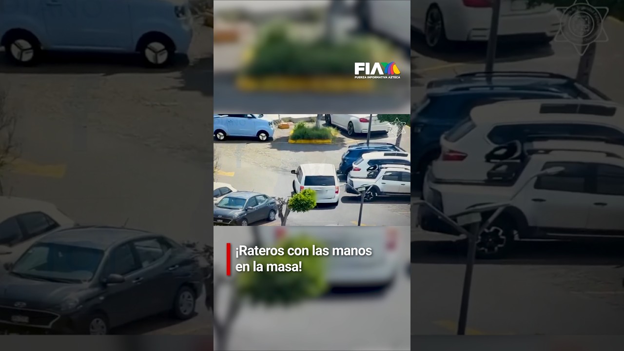 Malandros desarmando carros en Querétaro| ver ➕👆🏼