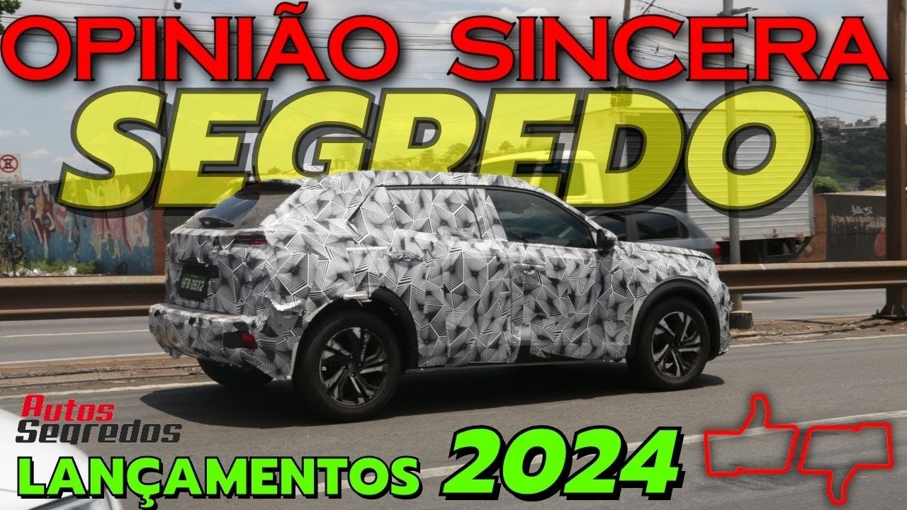 LANÇAMENTOS para 2024! SEGREDOS, Carros mais ESPERADOS, NOVIDADES para 2024. Vem carro BOM e BARATO?