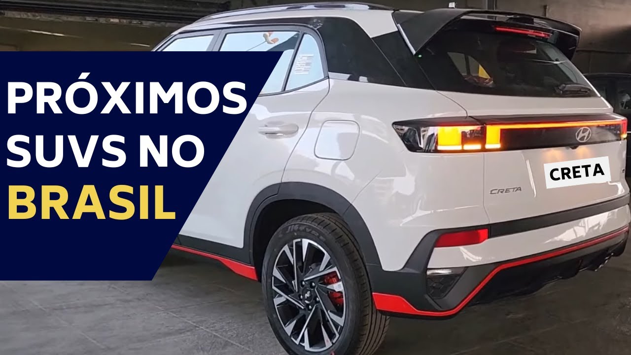 OS NOVOS SUVS QUE SERÃO LANÇADOS NO BRASIL (MUDARAM TOTALMENTE)