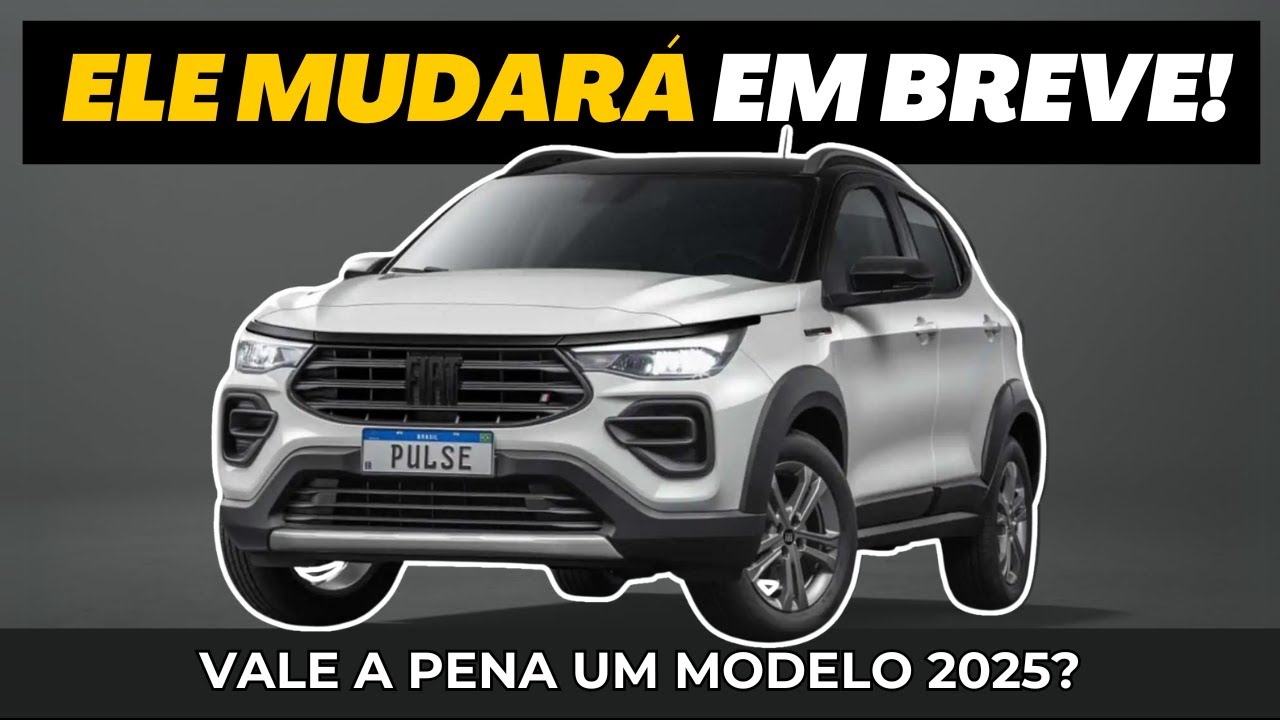 Fiat Pulse: Conheça as novidades da linha 2025 e prepare-se para as mudanças!