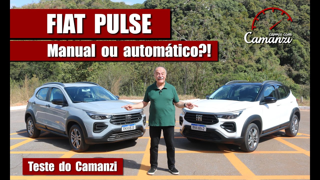 Fiat Pulse: Manual ou Automático? Descubra qual a melhor escolha para você com o TesteDoCamanzi