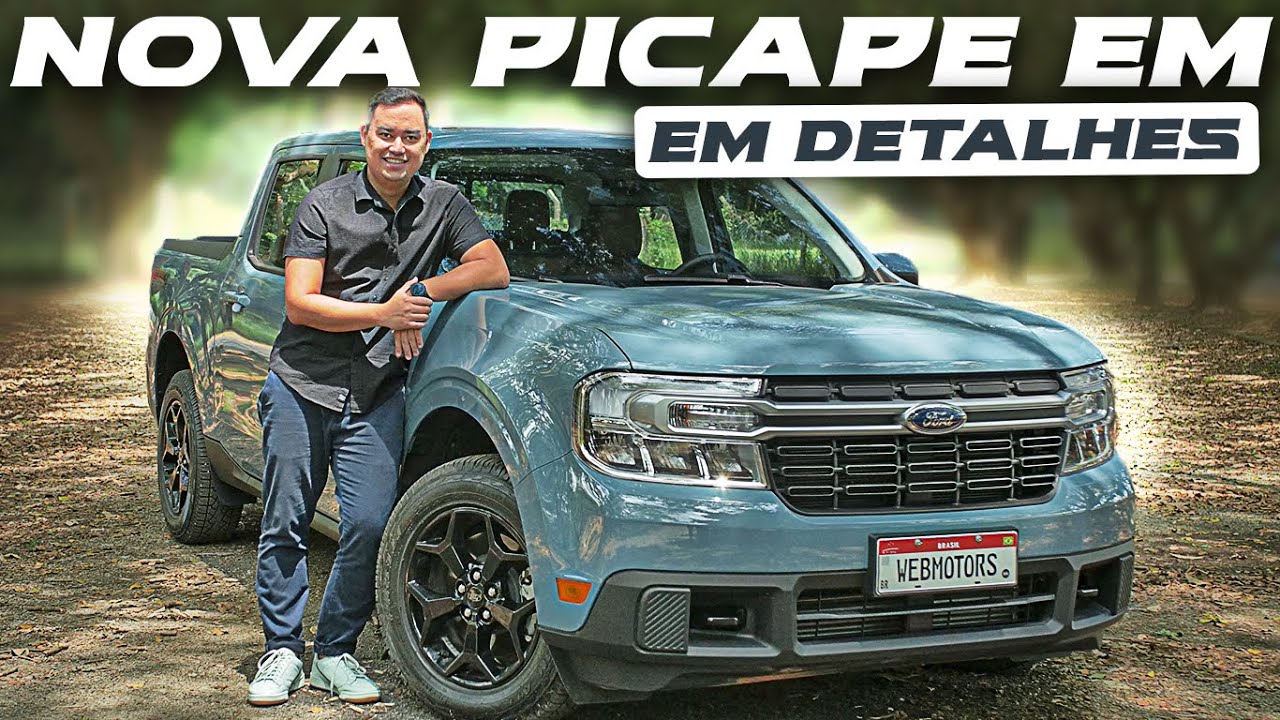Ford Maverick 2022: A revolução das picapes com o conforto de um SUV! Confira a avaliação completa da nova lançamento da Ford.