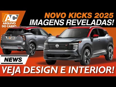 Novo Nissan Kicks 2025: O SUV que promete revolucionar o mercado brasileiro com design e interior inovadores!