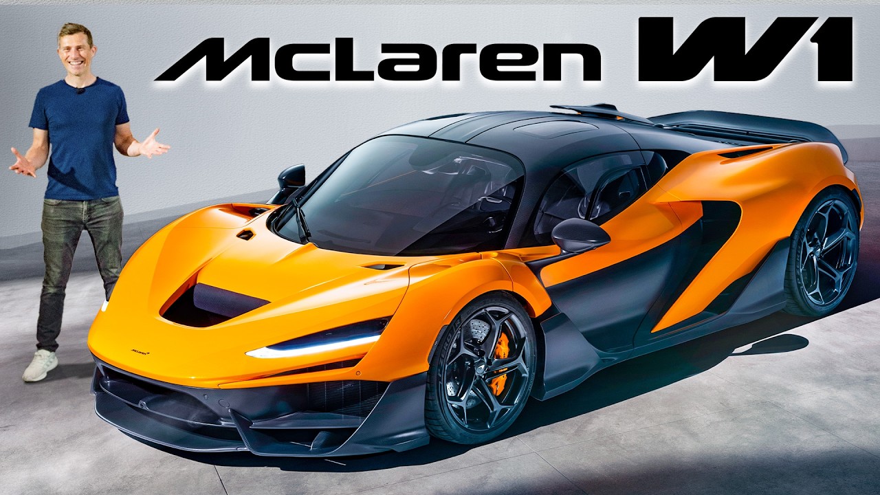 O retorno da Santa Trindade: Novo McLaren W1 Revelado!