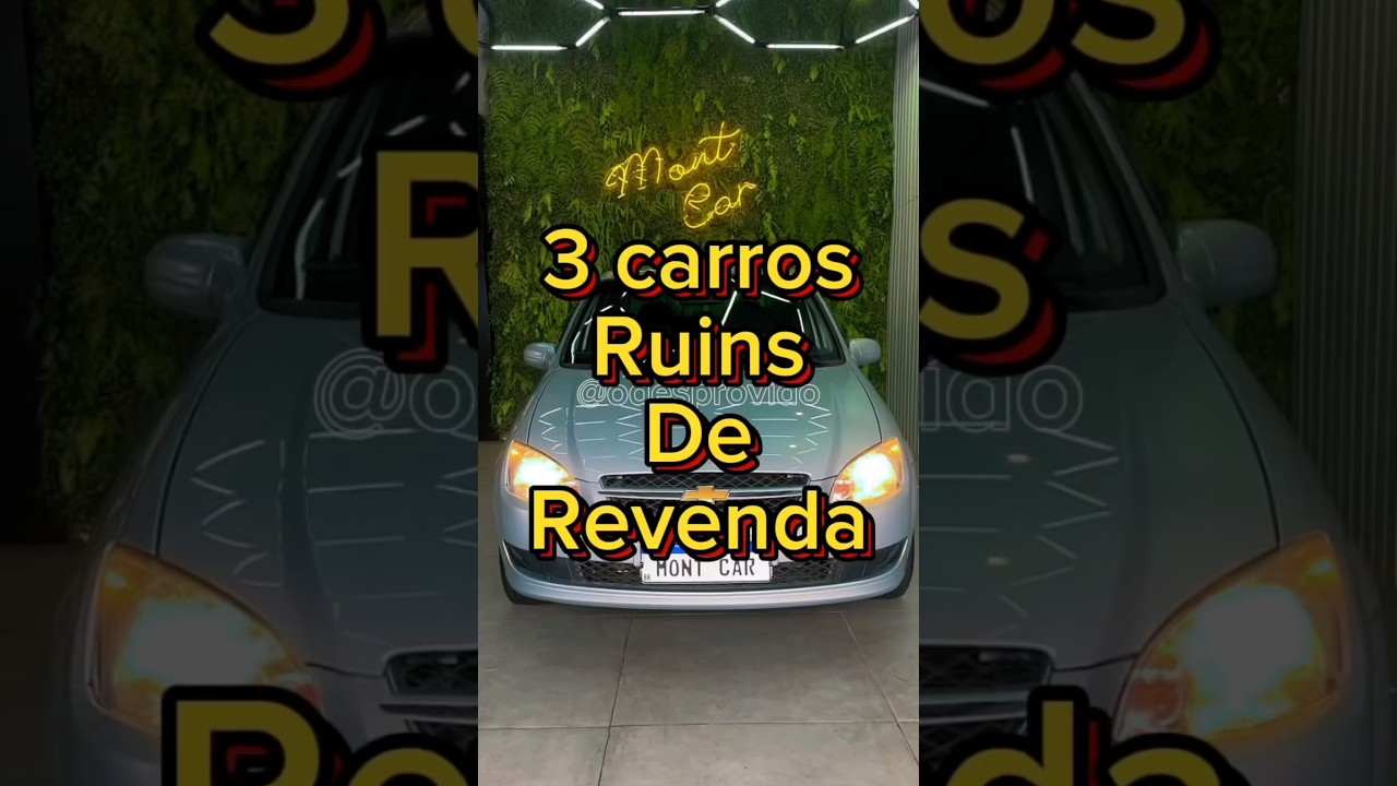 Os piores investimentos: conheça 3 carros ruins de revenda que é melhor evitar