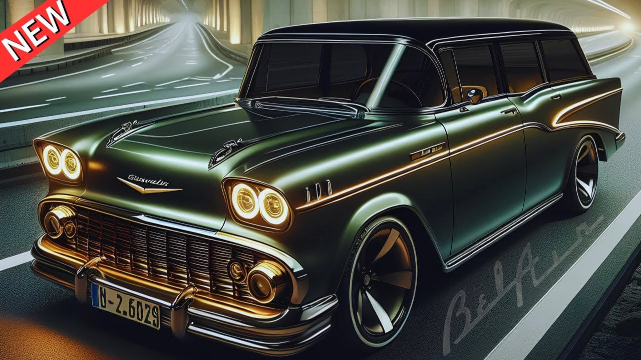 Um olhar exclusivo para o novo modelo 2025 Chevrolet Bel Air: revelação oficial!