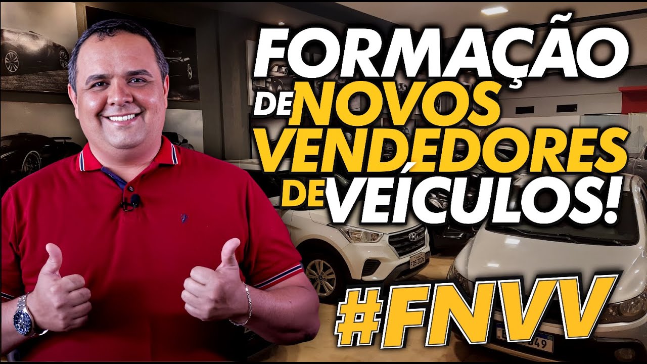 Formação de novos vendedores de carros motos e caminhões em 2023. #fnvv #profissao #dicas