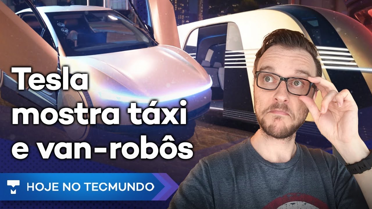 Cybercab, Robovan, humanoide Optimus: novos robôs da Tesla!