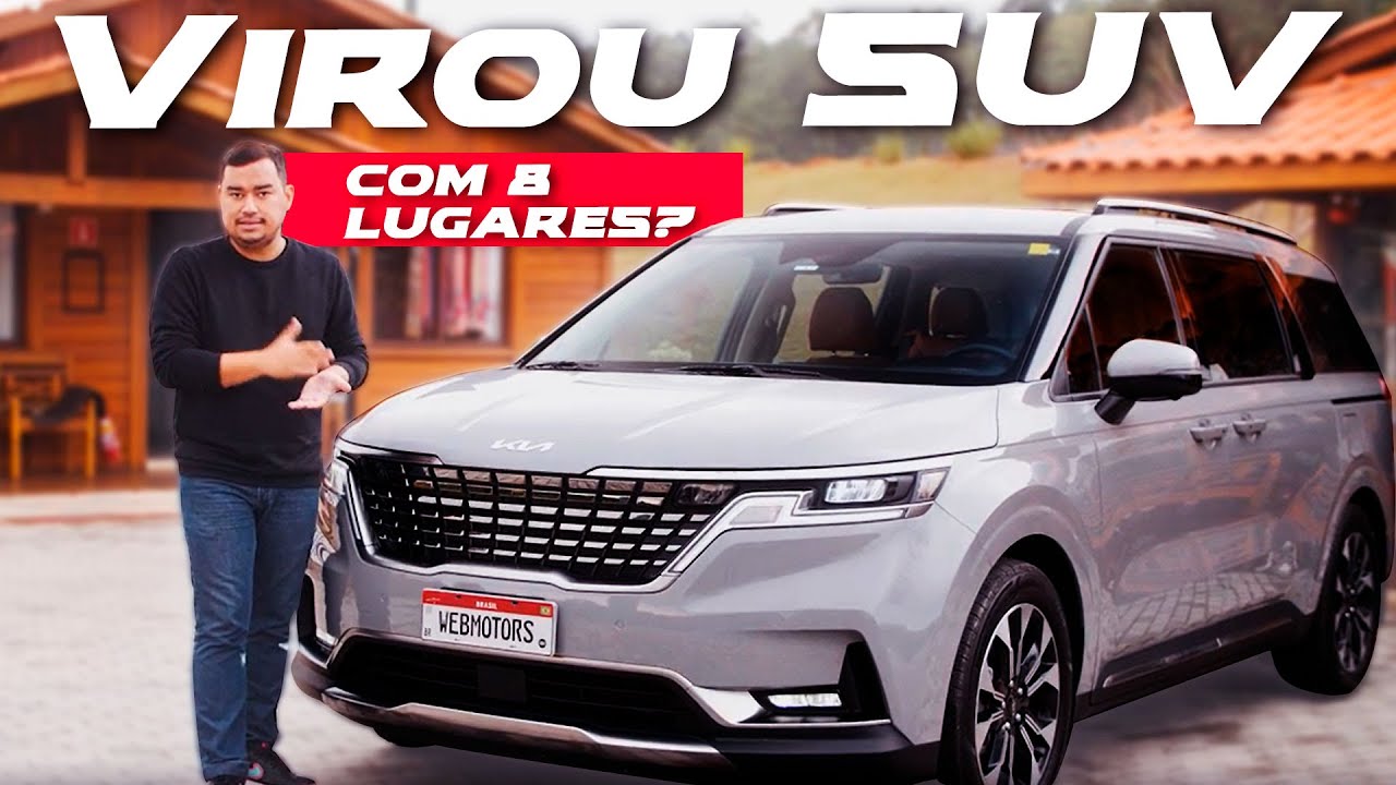Kia Carnival – Carro familiar de 8 lugares semi-autônomo por mais de MEIO MILHÃO?