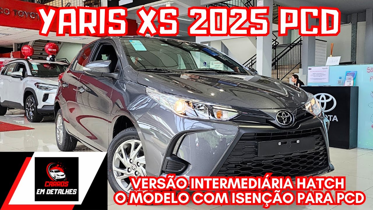 AVALIAÇÃO TOYOTA YARIS XS 2025 HATCH | VERSÃO TOPO DE LINHA DO HATCH COMPACTO DA TOYOTA