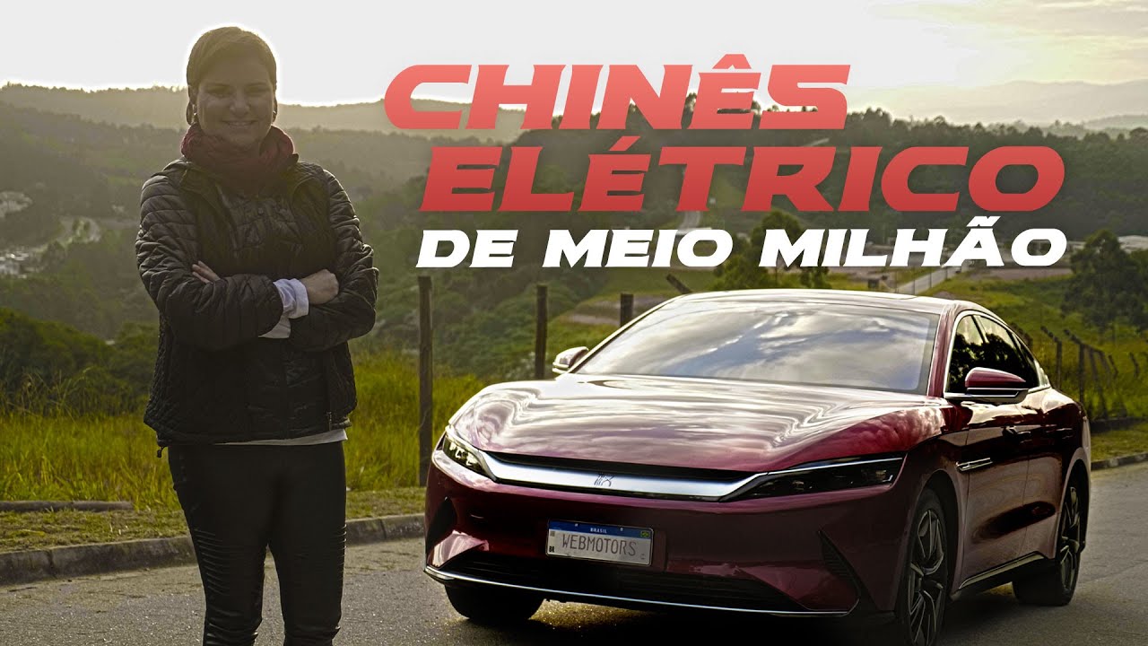 BYD HAN: SEDAN DE LUXO 100% ELÉTRICO CHINÊS de MEIO MILHÃO