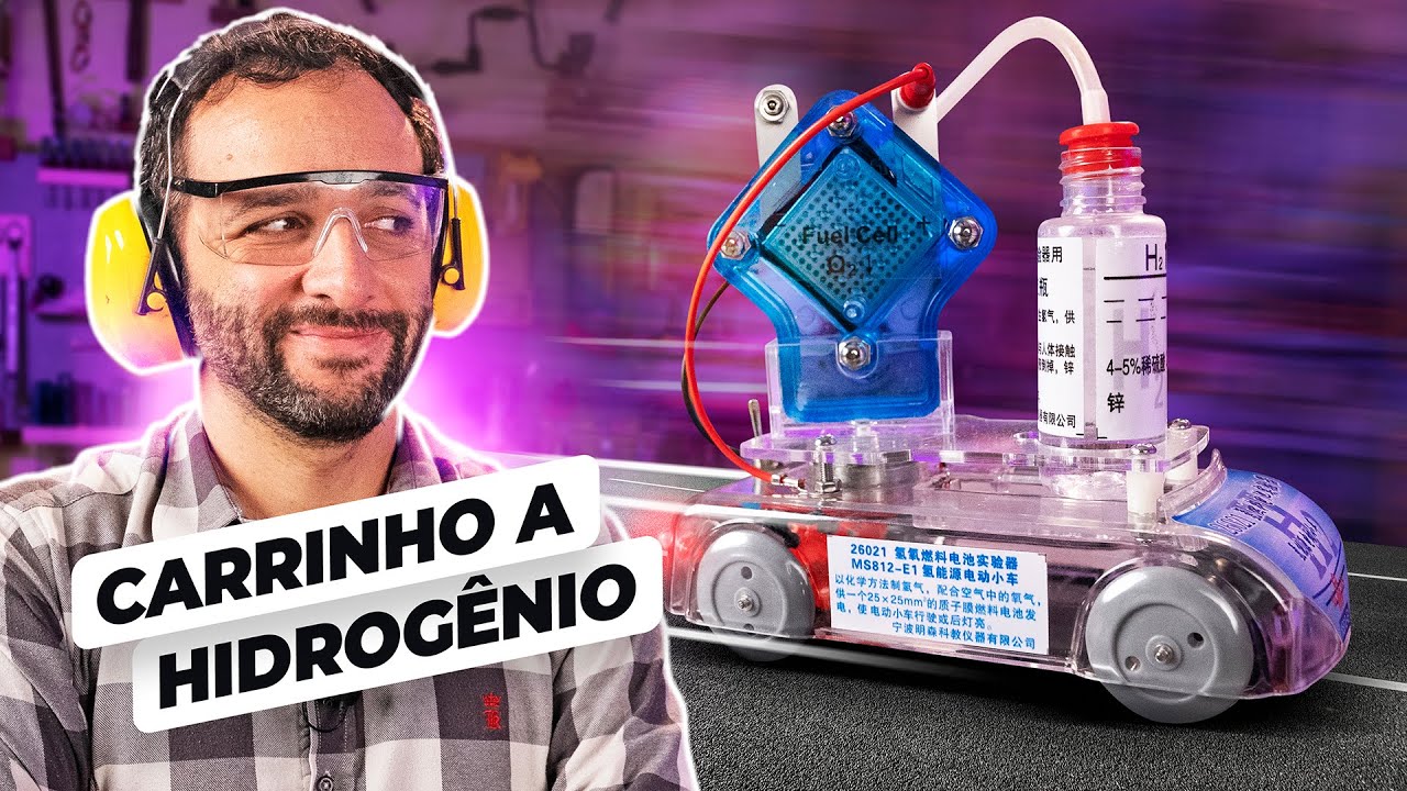 CARRINHO movido a HIDROGÊNIO: nós TURBINAMOS!