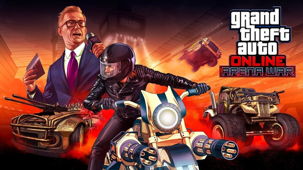 GTA V Online: NOVA DLC da ARENA WAR!!! MUITOS CARROS NOVOS