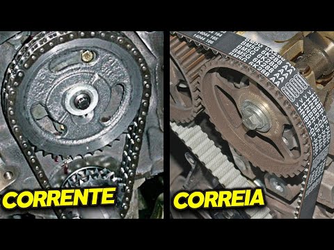 PORQUE ALGUNS CARROS USAM CORREIA DENTADA E OUTROS CORRENTE DE COMANDO, QUAL A MELHOR?