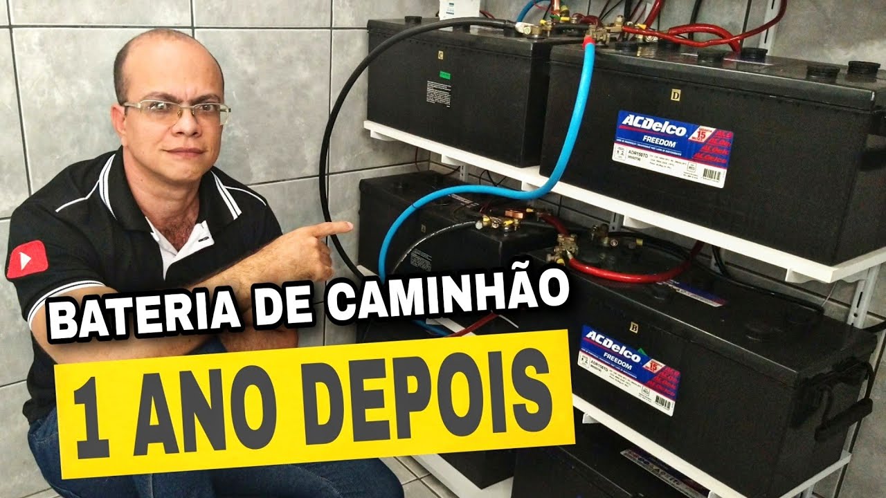 1 ANO depois usando bateria de CAMINHÃO na energia solar