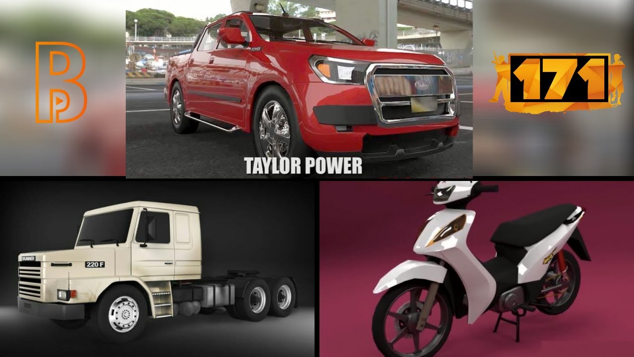171: Todos os novos e antigos carros e motos do jogo 171 – novidades 171