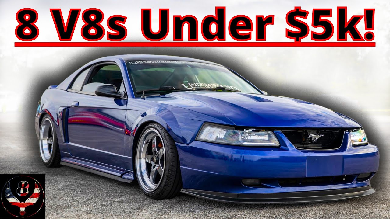 8 American V8 Cars Under $5k! – 2025