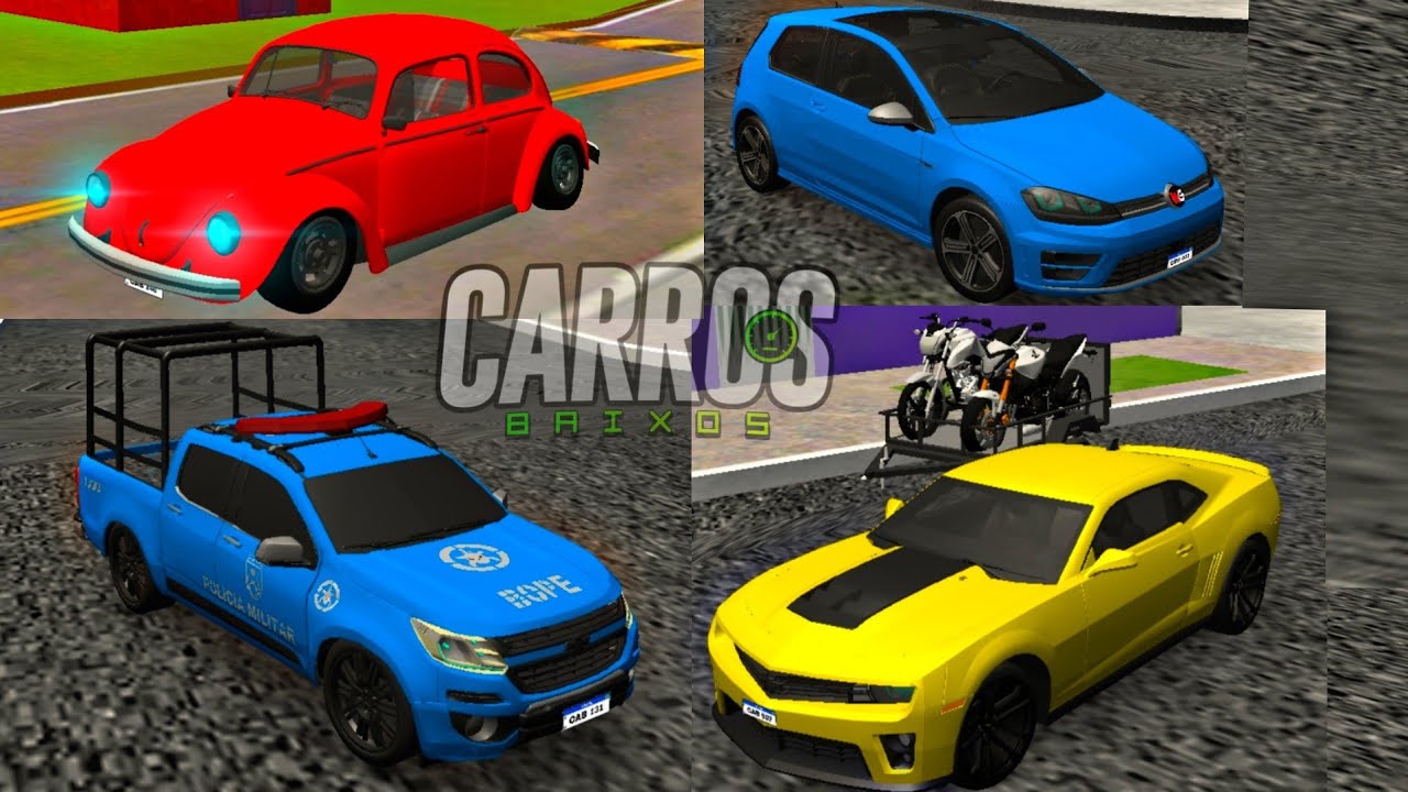 ATUALIZAÇÃO DO MEU JOGO DE CARROS REBAIXADOS COM 6CARROS NOVOS