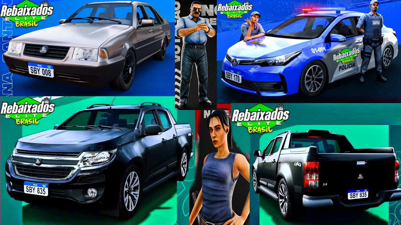 ATUALIZAÇÃO DO REBAIXADOS ELITE BRASIL COM NOVOS CARROS E PERSONAGENS