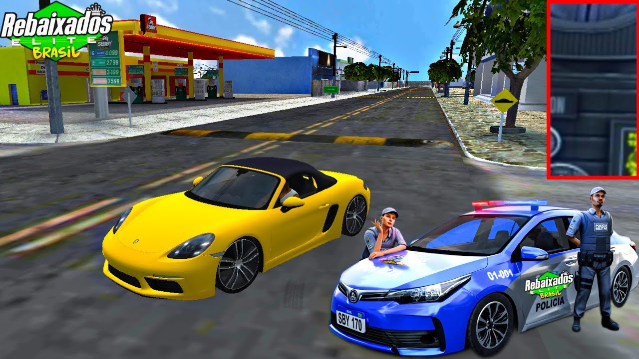 ATUALIZAÇÃO DO REBAIXADOS ELITE NOVOS PERSONAGEM POLÍCIA E CARROS