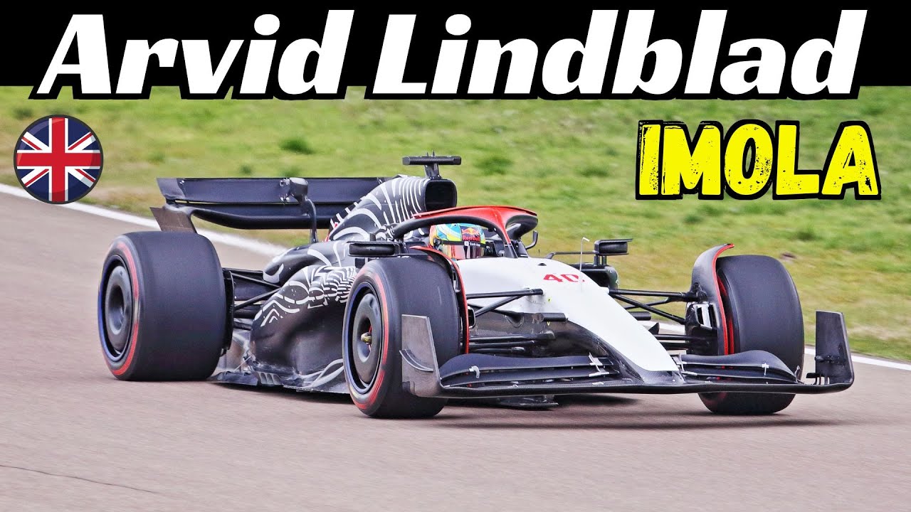 Arvid Lindblad tests the AlphaTauri AT04 at Imola Circuit – Racing Bulls TPC Day – February 19, 2025
