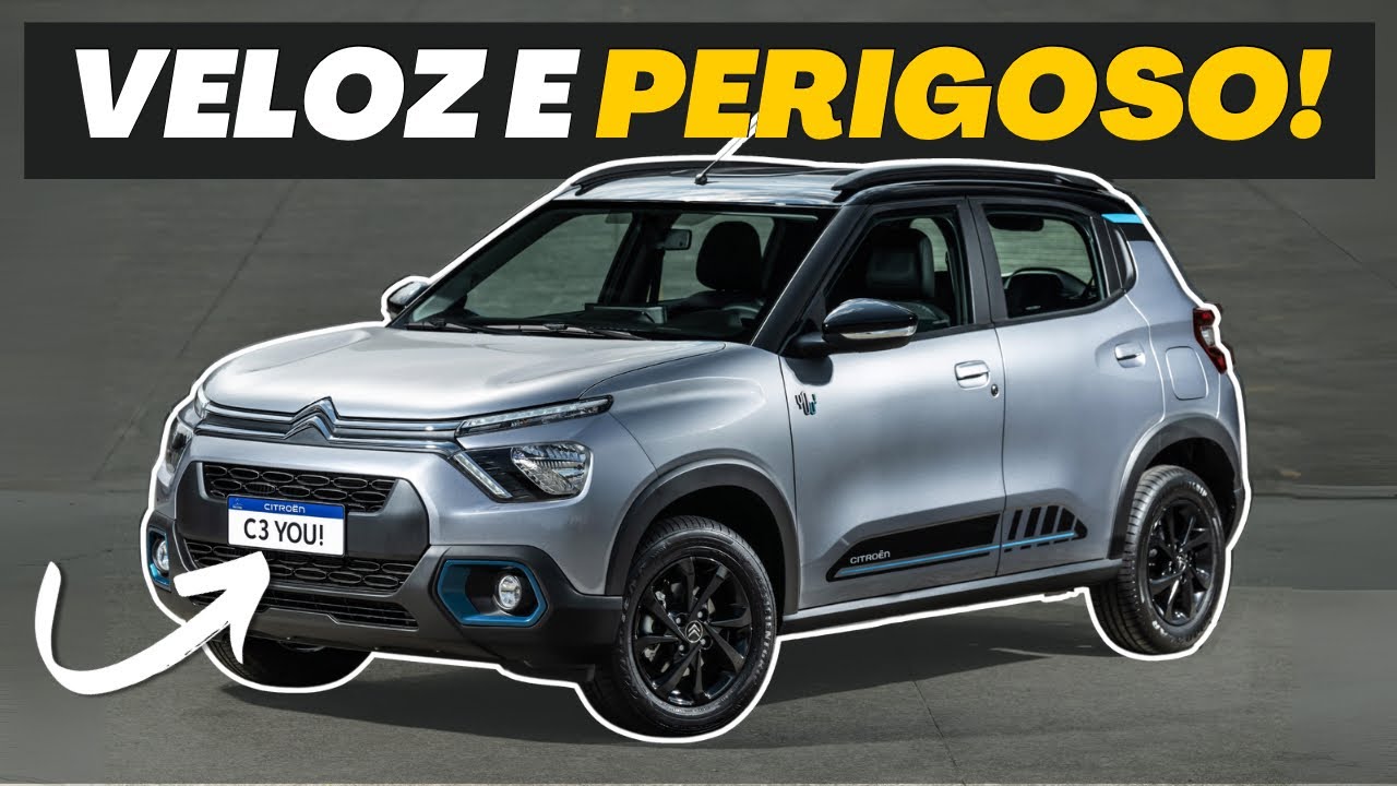 C3 TURBO 2025 – Veloz, mas deixa a desejar! Confira o C3 YOU e outras versões da linha