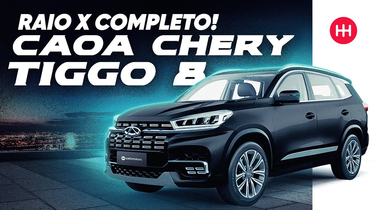 CAOA Chery Tiggo 8 Turbo GDI 🚀 RAIO X COMPLETO do Novo SUV de 7 Lugares