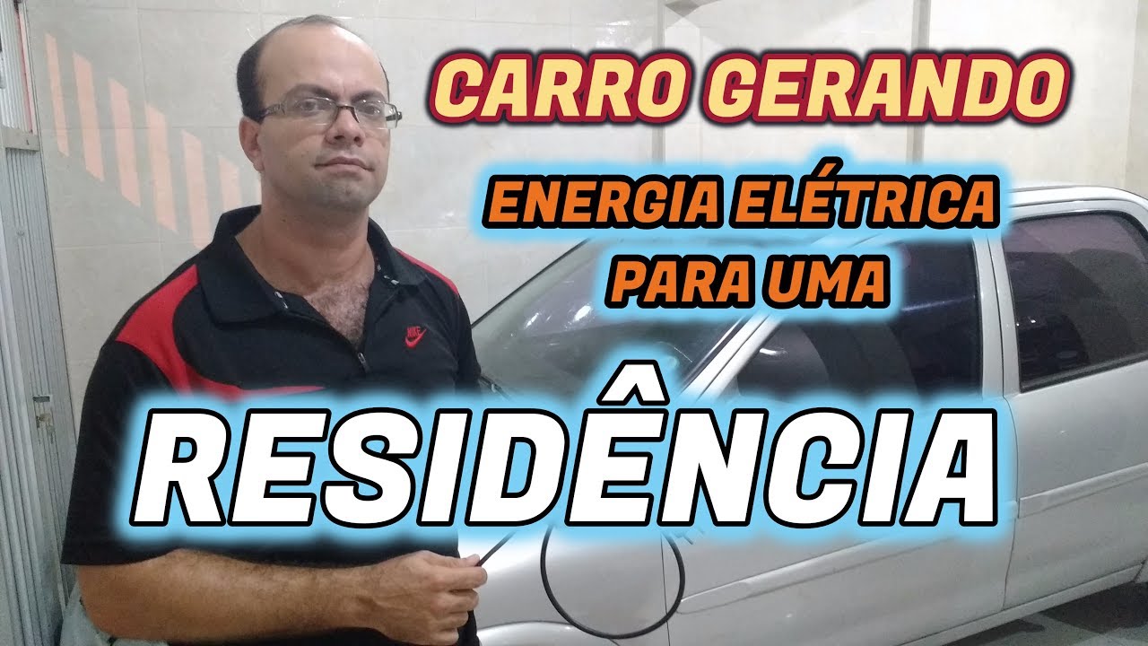 CARRO ELÉTRICO ? Esse gera energia para toda minha CASA | Fácil de fazer