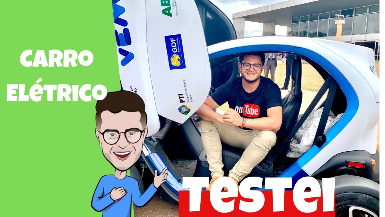 🚗 COMO DIRIGIR UM CARRO ELÉTRICO ( testei em Brasília)