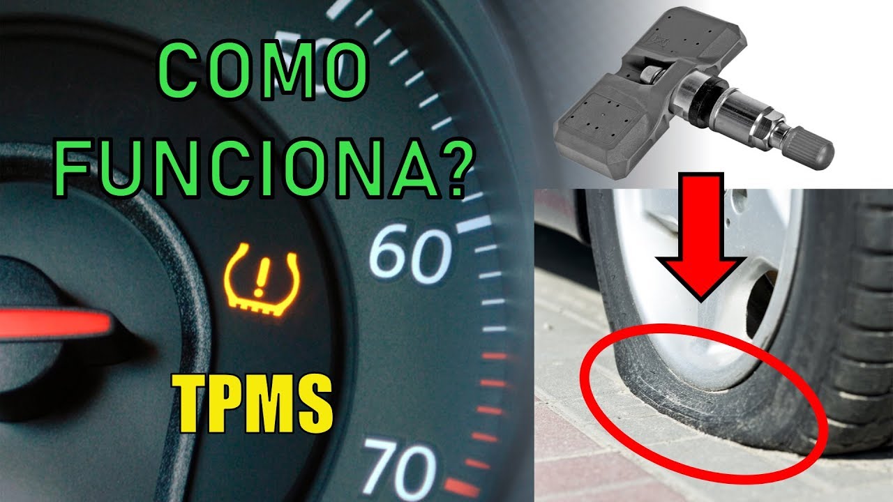 Como funciona o sistema de monitoramento de pressão dos pneus TPMS