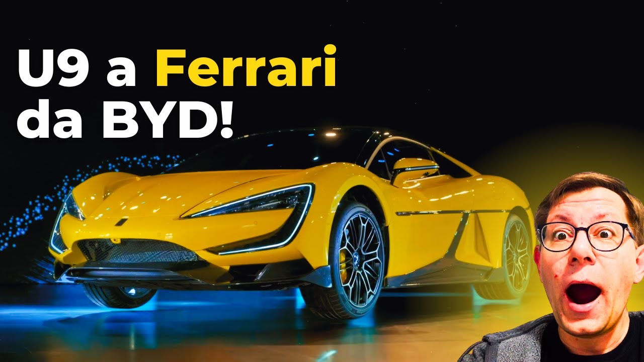 Descubra o Futuro Agora: BYD U9, o Elétrico que vai Revolucionar as Ruas!”