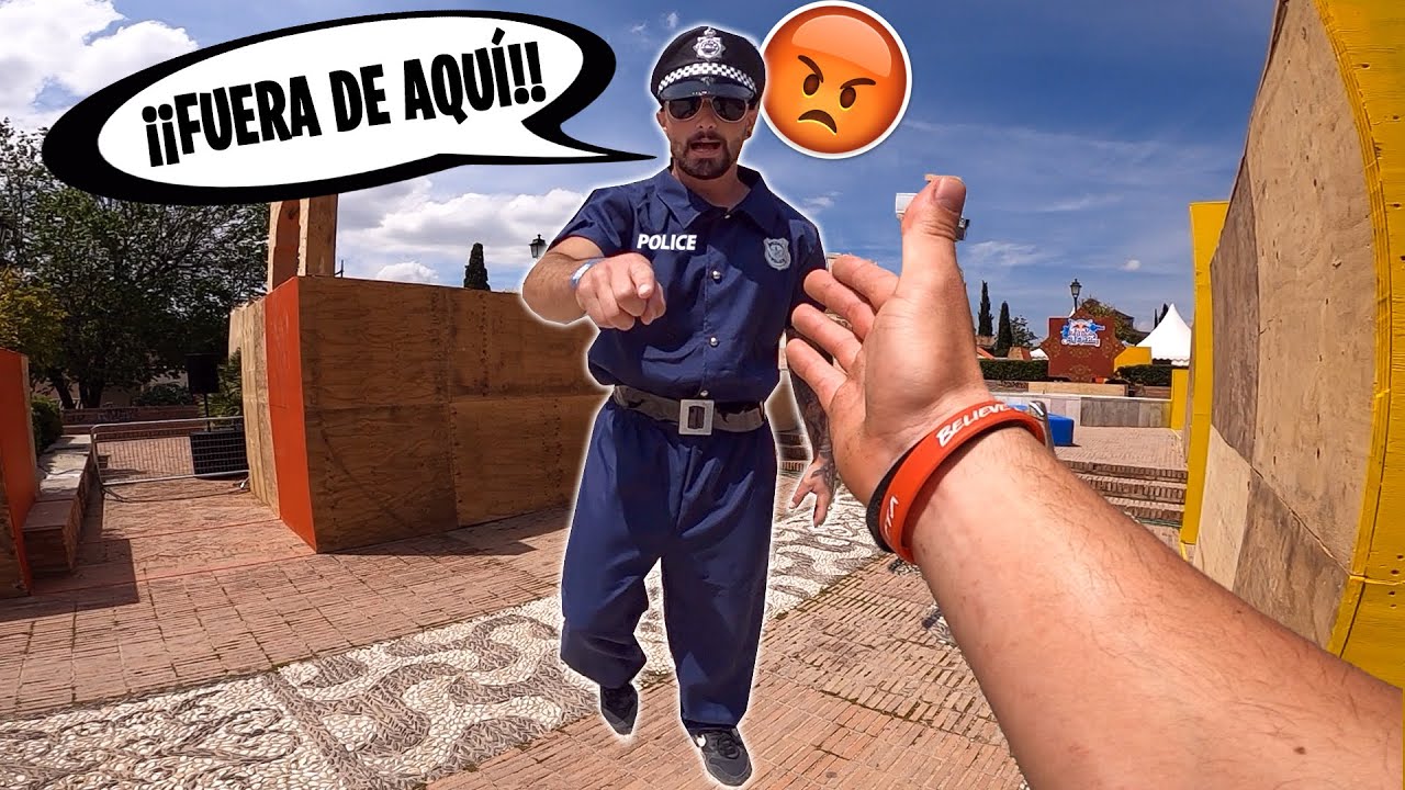 ESCAPO de UN POLICÍA haciendo PARKOUR👮 | PERSECUCIÓN POV
